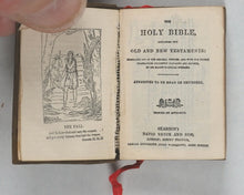 Load image into Gallery viewer, Holy Bible containing Old and New testaments. Contains a copy of the Shakespeare Family Register. Bryce, David &amp; Son. Glasgow. 1901.

