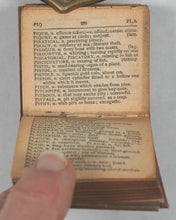 Load image into Gallery viewer, Bryce, David &amp; Son. Glasgow. Advertising. Bryce's Thumb English Dictionary: besides the ordinary and newest words in the language, short explanations of a large number of scientific, philosophical, literary and technical terms. Pears promo. [1892].
