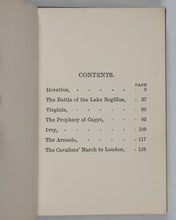 Load image into Gallery viewer, Macaulay, Thomas Babington, 1st Baron. Lays of Ancient Rome. Bryce, David &amp; Son. Glasgow. Circa 1889. Dainty Little Library series.
