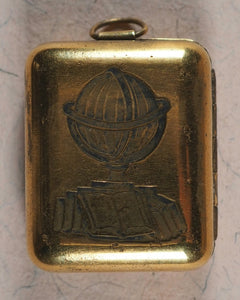 Smallest English Dictionary in the World. Bryce, David & Son. Glasgow. Circa 1896.>>Scarce miniature promo for world's largest bookshop in 1896<<
