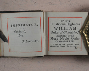 Thumb Bible by Bishop Jeremy Taylor. Hodder & Stoughton. London. 1888.
