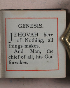 Thumb Bible by Bishop Jeremy Taylor. Hodder & Stoughton. London. 1888.