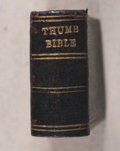 Load image into Gallery viewer, Thumb Bible by Bishop Jeremy Taylor. Hodder &amp; Stoughton. London. 1888.
