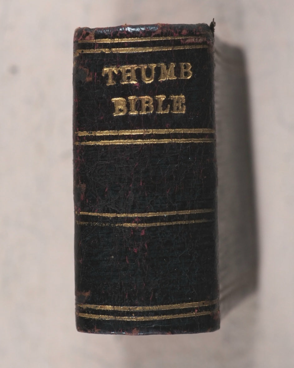 Thumb Bible by Bishop Jeremy Taylor. Hodder & Stoughton. London. 1888.