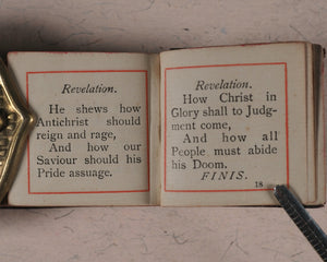 Thumb Bible by Bishop Jeremy Taylor. Hodder & Stoughton. London. 1888.