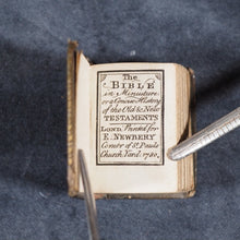 Load image into Gallery viewer, Bible in minuiture or a concise history of Old &amp; new Testaments. Newbery, E. [London]. 1780.
