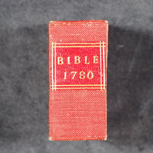 Load image into Gallery viewer, Bible in minuiture or a concise history of Old &amp; new Testaments. Newbery, E. [London]. 1780.
