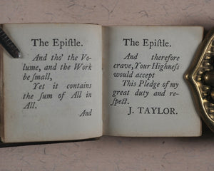 Thumb Bible. Verbum Sempiternum. Longman and co. London. 1849.