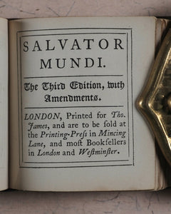 Thumb Bible. Verbum Sempiternum. Longman and co. London. 1849.