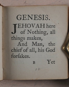 Thumb Bible. Verbum Sempiternum. Longman and co. London. 1850.