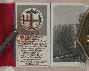 London Almanac for the year of Christ 1828. Company of Stationers. London. 1827.