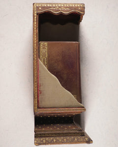 François de Sales. Introduction à la Vie Dévote. [France]. 1890. Highly unusual miniature bookcase.