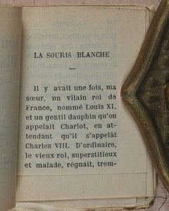 Moreau, Hégésippe. La Souris blanche, conte illustré par Henri Pille. Pairault & Cie. Paris. 1895.