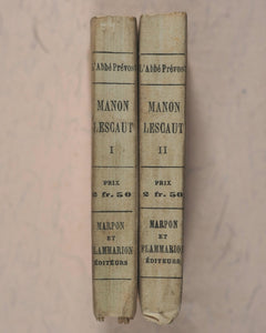 Prévost, L'Abbé. Manon Lescaut. C. Marpon et E. Flammarion. 26, rue Racine, près l'Odéon. Paris. [1892].