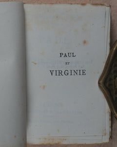 Saint-Pierre, Henri Bernardin de. Paul et Virginie. Marpon, C. et Flammarion, E. 26, rue Racine, près de l'Odéon. Paris. Circa 1892.