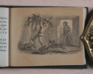 Petite Histoire Grotesque de Pierrot Goulu. Marcilly. Rue St. Jacques no. 10. Paris. [1836].