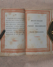 Load image into Gallery viewer, Miniature library of classical literature. Kaspar van Baerle, George Buchanan, Jacob Cats, Joannes Nicolai Secundus, John Owen, Helius Eobanus Hessus, &amp; Marco Girolamo Vida. Carl Poppo Fröbel. Rudophopoli [Rudolstadt].1820.
