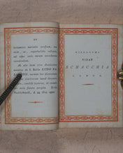 Load image into Gallery viewer, Miniature library of classical literature. Kaspar van Baerle, George Buchanan, Jacob Cats, Joannes Nicolai Secundus, John Owen, Helius Eobanus Hessus, &amp; Marco Girolamo Vida. Carl Poppo Fröbel. Rudophopoli [Rudolstadt].1820.
