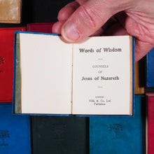 Load image into Gallery viewer, Jesus of Nazareth. Words of Wisdom. Counsels of Jesus of Nazareth. Hills &amp; Co. Ye St. Luke's Press. London. Circa 1910.

