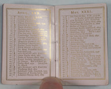 Load image into Gallery viewer, Howlett's Victoria Golden Almanack for 1874. Howlett and &amp; Son, Printers, 10 Frith Street, Soho. [London]. [1873].
