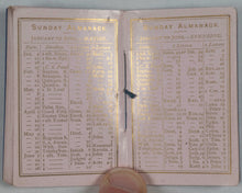 Load image into Gallery viewer, Howlett's Victoria Golden Almanack for 1874. Howlett and &amp; Son, Printers, 10 Frith Street, Soho. [London]. [1873].
