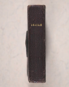 Old Testament. Book of the Prophet Isaiah. Nisbet, James. London. 1833.