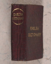 Load image into Gallery viewer, Smallest English Dictionary in the World. Comprising: besides the ordinary &amp; newest words in the language, short explanations of a large number of scientific, philosophical, literary &amp; technical terms. Bryce, David &amp; Son. Glasgow. 1893. SILVER LOCKET
