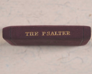 Old Testament. David. Psalms of David : prayer-book version. Frowde, Henry. Oxford University Press. London. [1906].
