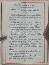 Load image into Gallery viewer, Imitation of Christ. Thomas a Kempis. Odd minutes with the Imitation of Christ. Selections by Dr Lindsay. Bryce, David &amp; Son. Glasgow. Circa 1890.
