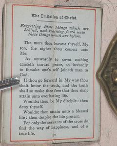 Imitation of Christ. Thomas a Kempis. Odd minutes with the Imitation of Christ. Selections by Dr Lindsay. Bryce, David & Son. Glasgow. Circa 1890.