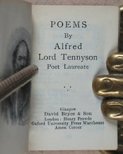 Load image into Gallery viewer, Tennyson, Alfred Lord. Poems. Bryce, David &amp; Son. Glasgow. 1905.
