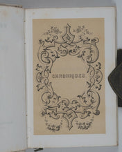 Load image into Gallery viewer, Bibliothèque Amusante de la Jeunesse. Chroniques. Marcilly aîné, Rue St. Jacques no. 10. Paris. Circa 1838.

