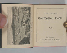 Load image into Gallery viewer, Thumb Confession book. Bryce, David &amp; Son. Glasgow. 1892.
