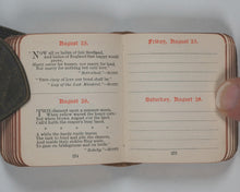 Load image into Gallery viewer, Royal Pocket Diary and Engagement Book for 1905 with short readings from the poets for every day. Eyre and Spottiswoode (Bible Warehouse) Ltd., 33 Paternoster Row, E.C., London. [1904].
