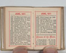 Load image into Gallery viewer, Marcus Ward's Purse Calendar. Marcus Ward &amp; Co. Ltd. [Belfast]. [1910].
