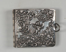 Load image into Gallery viewer, Dutch solid silver miniature book cover. 1853-1905.
