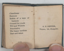 Load image into Gallery viewer, Diamond Etiquette for Courtship and Marriage. Petter, G.E. 102 Cheapside. [J.] Johnstone &amp; Hunter, Paternoster Row. London and Edinburgh. Circa 1850.
