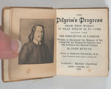 Load image into Gallery viewer, Bunyan, John. Pilgrim's Progress. Frowde, Henry. [London]. 1896.
