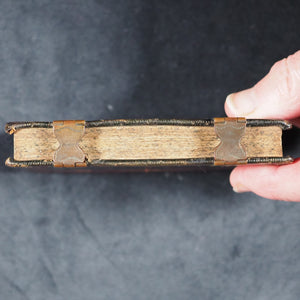 Miniature book keepsafe  or antique book box. [London?]. 1820.