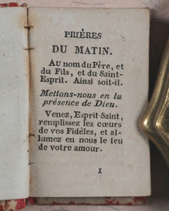 Petit Paroïssien de la Jeunesse. Marcilly. Paris. Circa 1840.