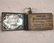 Load image into Gallery viewer, Illustrierte Briefmarkensprache für Liebende n. Verlobte. [Germany]. Circa 1900.
