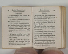 Load image into Gallery viewer, Crowther, Alice. Golden Thoughts from great authors. Bryce, David &amp; Son. Glasgow. Circa 1900.
