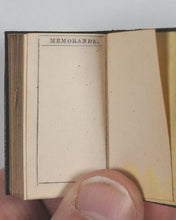 Load image into Gallery viewer, Miniature Almanack for 1855. Goode, T. Clerkenwell Green. London. 1854.
