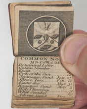 Load image into Gallery viewer, London Almanac for the year of Christ, 1793. Company of Stationers. London. [1792]. Portuguese craftsman's gold vermeil filigree case.
