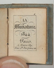 Load image into Gallery viewer, Miniature, 1844. Marcilly. Rue St. Jacques, 10. Paris. [1843].
