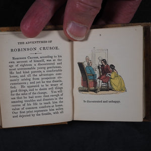 Defoe, Daniel. Little Robinson Crusoe. Tilt & Bogue. Charles Tilt & David Bogue. [London]. Circa 1840.