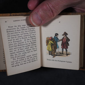 Defoe, Daniel. Little Robinson Crusoe. Tilt & Bogue. Charles Tilt & David Bogue. [London]. Circa 1840.