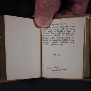 Defoe, Daniel. Little Robinson Crusoe. Tilt & Bogue. Charles Tilt & David Bogue. [London]. Circa 1840.