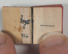 Load image into Gallery viewer, New Testament of the Lord and Saviour Jesus Christ. Bryce, David &amp; Son. Glasgow. [1895]. >>OWNED BY NORA BRYCE<<
