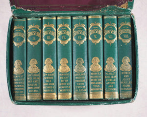 Shakespeare, William. Illustrated Pocket Shakespeare. Bryce, David and Son. Glasgow. 1886.